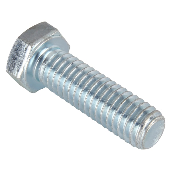 Zoro Select Grade 5, 3/8"-16 Hex Head Cap Screw, Zinc Plated Steel, 1-1/4 in L, 50 PK U01200.037.0125