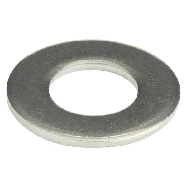 Zoro Select Flat Washer, For Screw Size 3/8" , Stainless Steel Plain Finish, 50 PK U51205.037.0001 - main