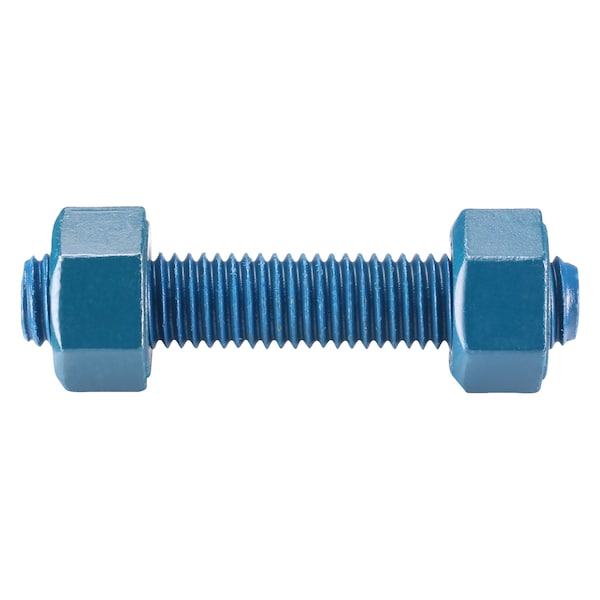 Usa Fastener Threaded Stud, Fluoropolymer Coated, 50 PK B7-.625-3.5-50 - main