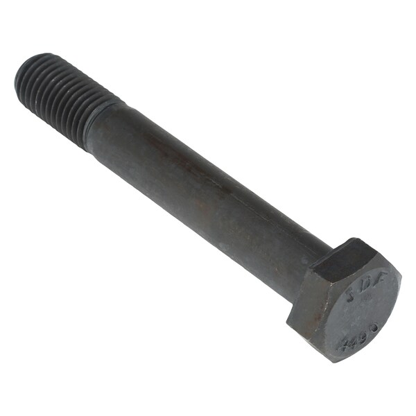 Zoro Select Grade A490, 7/8"-9 Structural Bolt, Plain Steel, 6 in L, 5 PK U04008.087.0600 - main