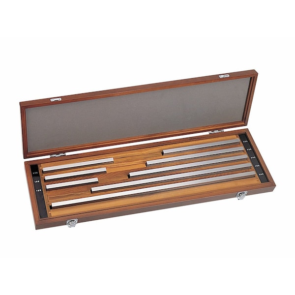 Mitutoyo Rect, In, Steel, Asme 0, 8 pcs. 516-712-26 - main