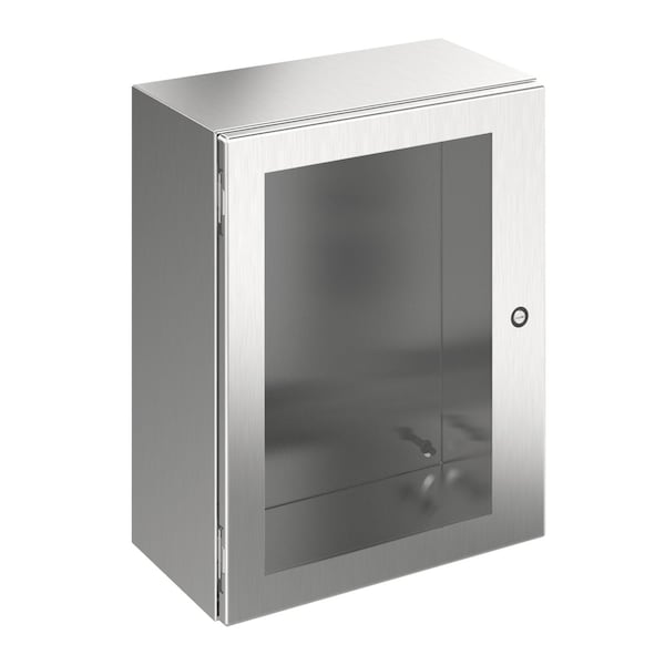 Nvent Hoffman 304 Stainless Steel Enclosure, 20 in H, 6 in D