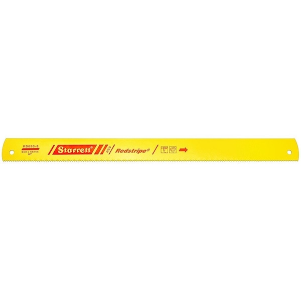 Starrett Power Hacksaw Blade, High Speed Steel RS6506 Zoro
