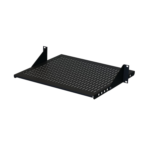 Nvent Hoffman Adjustable Steel Vented Shelf, fits 19 in. LAN R., Black, Steel ESHVA19 - main