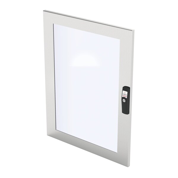 Nvent Hoffman Doors with Windows for Upper and Lower Front, fits 600mm PC/SY, SS Typ PDWG86SS - main