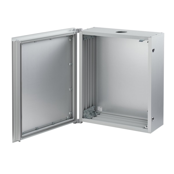 Nvent Hoffman Electrical Enclosures, 16.18 in H, 7.09 in D, 16.73 in W, 12, Aluminum SY303016A - main