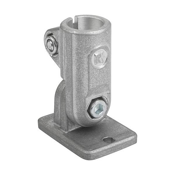 Kipp Tube Clamp With Swivel Foot G=75 Aluminum, For Round Tubes, A=1" K0490.5CS - main