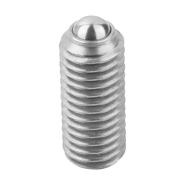 Kipp Spring Plunger Intensified Spring Force D=M10 L=23, Stainless