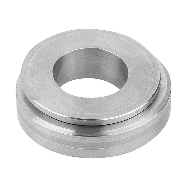 Kipp Spherical Washer Set, 25 mm, Ss, Fits Bolt Size 8.5 mm Stainless