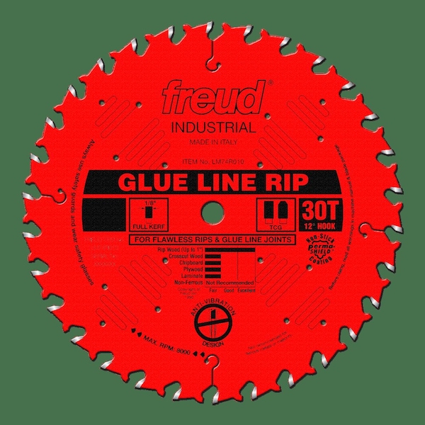 Freud Glue Line Ripping Blade, 14 LM74R014 Zoro