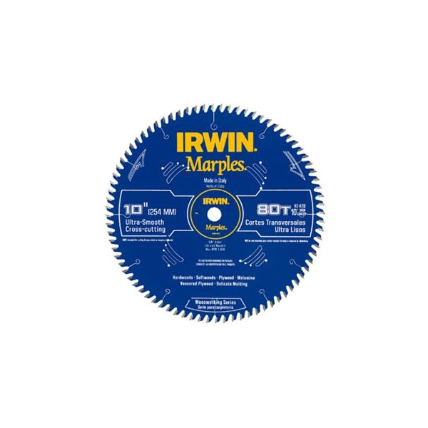Irwin 10", 24-Teeth Laser Cut Circular Saw Blade, PK3 1807366