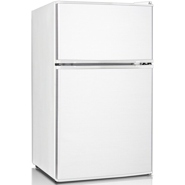 Keystone Compact 2Door Refrigerator/Freezer, 3.1 Cu. Ft., White