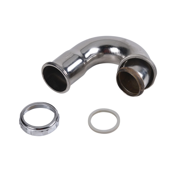 Dearborn Brass J-Bend Sink J-Bend, 1-1/2" Pipe Dia., Brass 654-1 - main