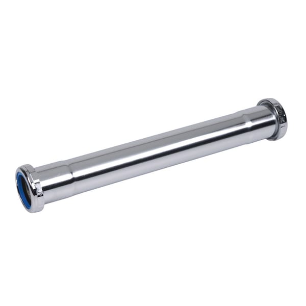 Dearborn Brass Extension Tube Double Slip Joint Extension Tube, 1-1/2" Pipe Dia., Brass 793B-1 - main
