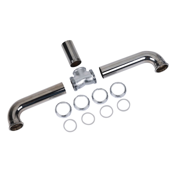 Dearborn Brass Waste Sj/Co 1.5x16 w/Bfle 20Ga 79A-1 - main