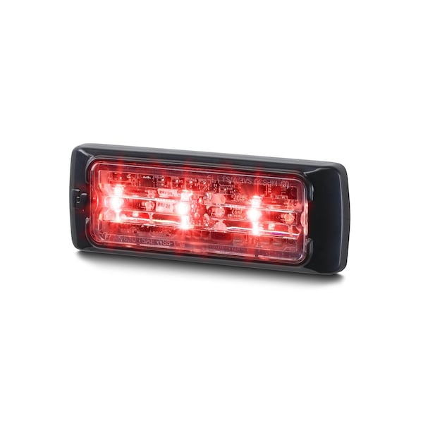 Federal Signal Emergency Light, 6LED, Red/Blue MPS32URB Zoro