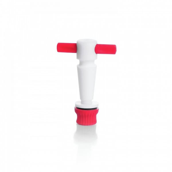 Kimble Chase PTFE Plug-Style Stopcock, 11/25 plug siz 41500F-2 - main