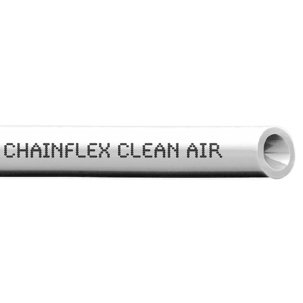 Chainflex Pneumatic Tubing, PUR, 0.28 in dia, Lt Gry CAPE-A-10-0 - main