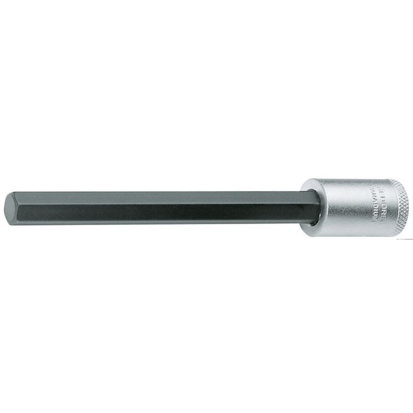 Gedore Screwdriver Bit Socket, 3/8", Long 6mm, Overall Length: 95mm IN 30 L 6-95 - main