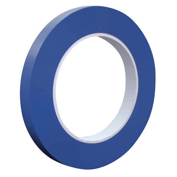 Intertape Fm71 3/4X36 Bl Vinyl Auto Fine, Pk8, 0.75" W x 36" L, 5.4 mil Thick, Blue, Natural Rubber Adhesive FM71..5 - main