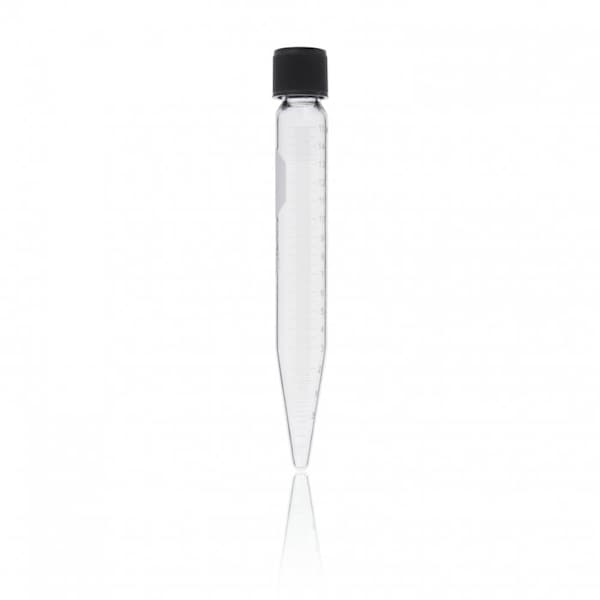 Kimble Chase Conical Centrifuge Tube, 15mL, Clear, PK12 45166-15 - main