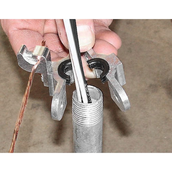 MIGHTYRITE® Threadless Split Grounding Bushings, 40 OFF