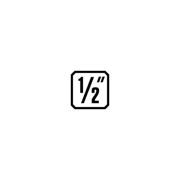 Gedore 1/2" Square Drive Impact Socket Manganese Phosphate, 1/2", Sleeve 17mm K 19 LS 17 - main