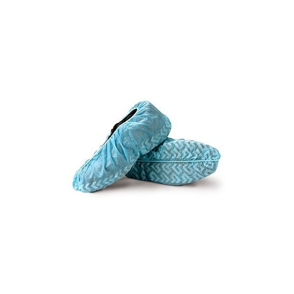 Medegen Medical Products Shoe Cover, Blue, Anti-Skid, PK300 99913 - main