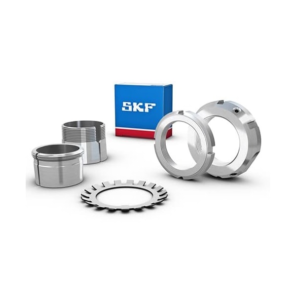 Skf Bearing, Lock Nut, M25x1.5mm Thr, 38x32x7mm KM5 Zoro