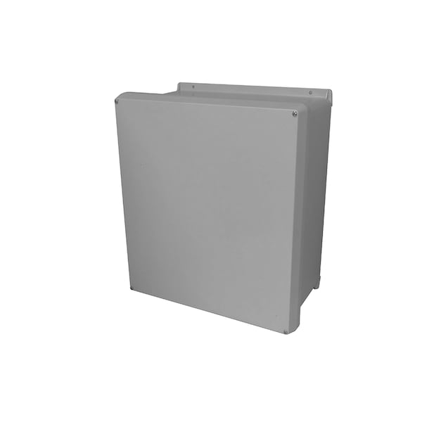Vynckier Screws Electrical Enclosures, 11.32 in H, 5.4 in D, 9.32 in W, NEMA 4X, Fiberglass VJ1008W - main