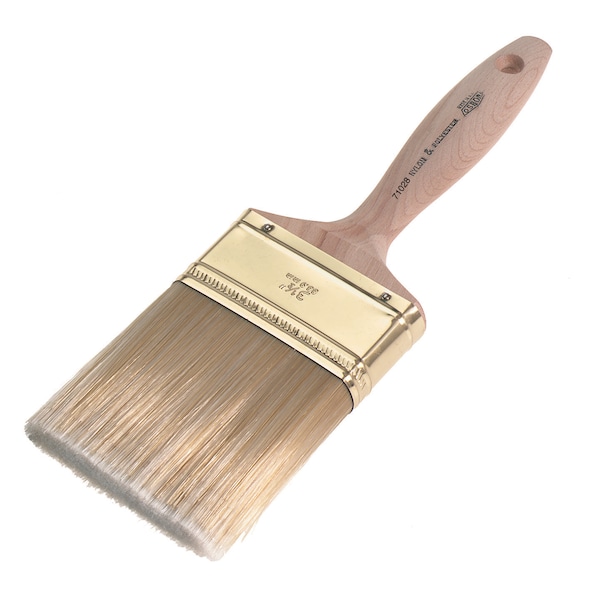 Osborn 3" Wall Paint Brush, Wood Handle 0007102700 Zoro