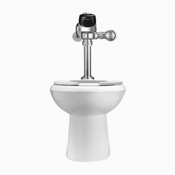 Sloan Wets2022.1303 St2022/Ecos 111-1.6/1.1Hw, 1.1 to 1.6 gpf, Flushometer, Floor Mount, Elongated, White 20221303 - main