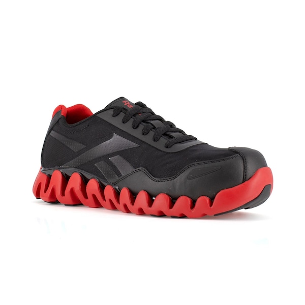 Reebok Men's Composite Toe Athletic Shoe, Black/Red, 7, M, RB3016 RB3016 - main