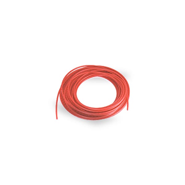 Velvac Nylon Tubing, 3/8" OD x 100 in., Coil, Red 020156 - main