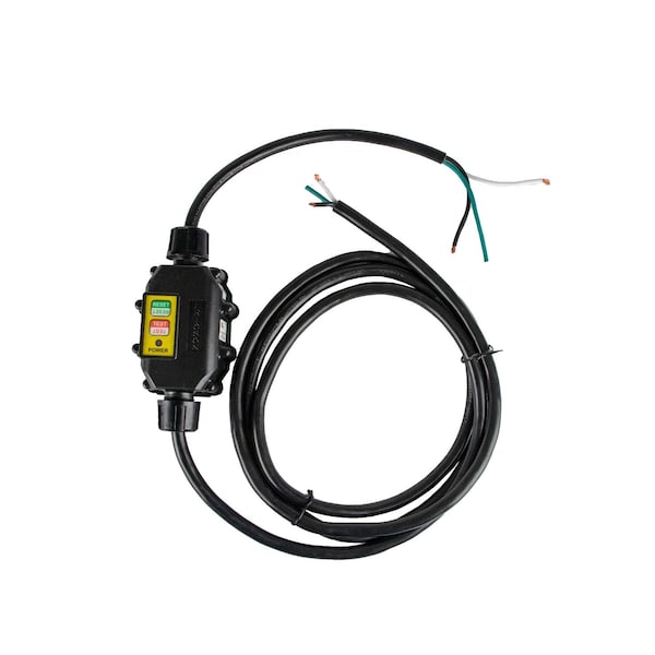 Ericson GFCI GFCI Extension Cord, 0 Outlets, None, Black, None, 4 ft XG2R-12-4BB-MR - main