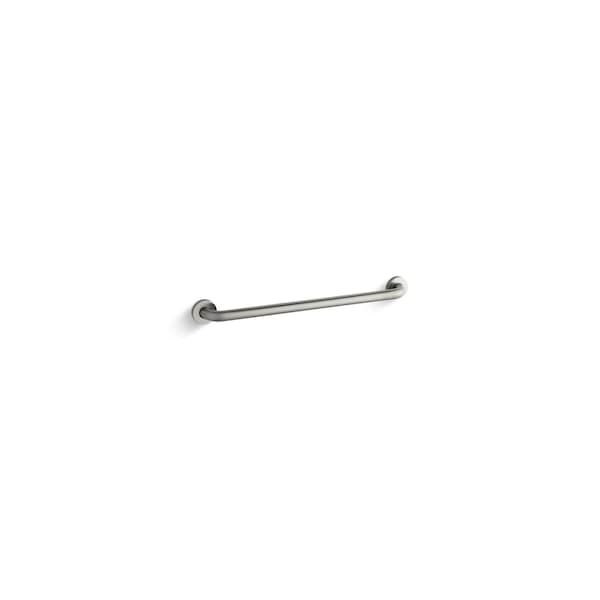 Kohler Contemporary Contemporary 24" Grab Bar, 26-13/16" L, Metal 14562-BS - main