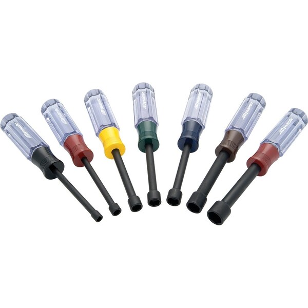 Dynamic Tools 7 Piece SAE Nut Driver Set, Acetate Handles D062503 | Zoro