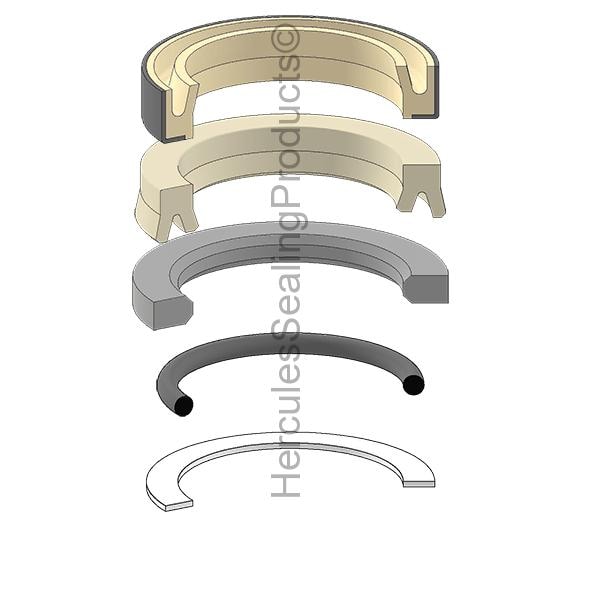Mitsubishi - After Market Kit Hydraulic Cylinder Repair Kit- 35 mm Rod ...