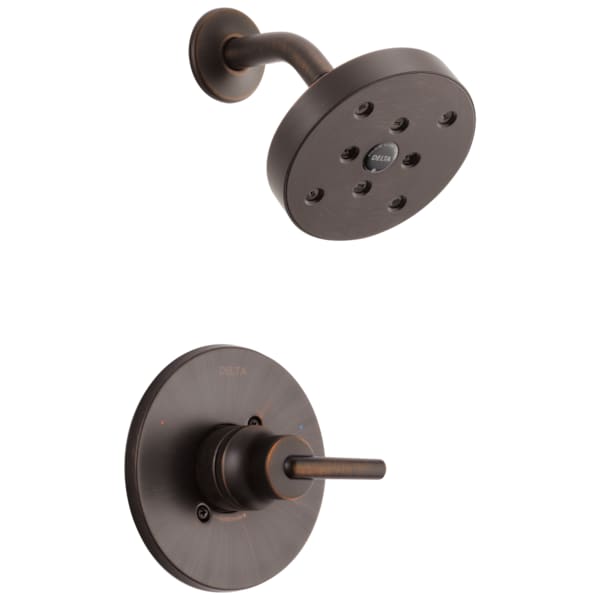 Venetian Bronze Delta Faucet T14451-RBH2O Dryden Monitor 14 Series Tub and Shower Trim Venetian Bronze Delta Faucet T14451-RBH2O Dryden Monitor 14 Series Tub and Shower Trim