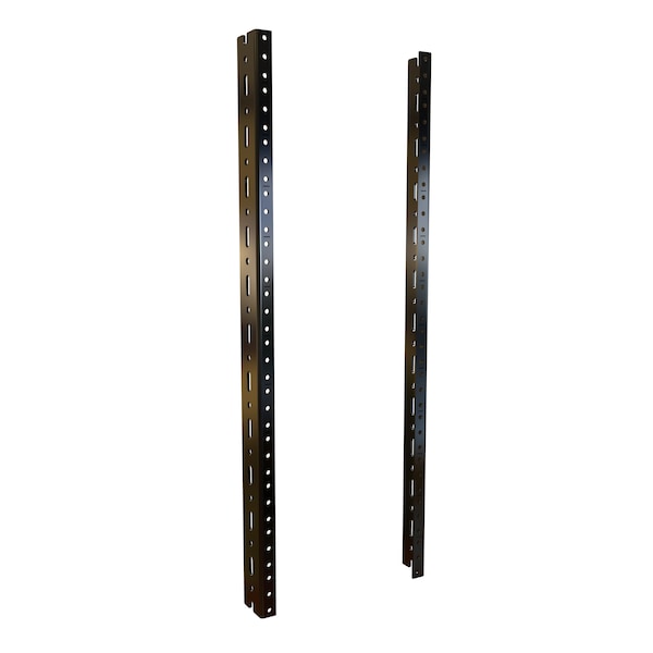 Hammond 12U 10-32 UNIVERSAL RACK RAIL URR12U | Zoro