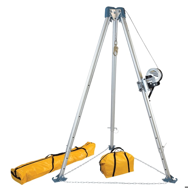 Falltech Winch Falltech 11Ft TRIPOD KIT WITH 7297S WINCH AND 7505S | Zoro