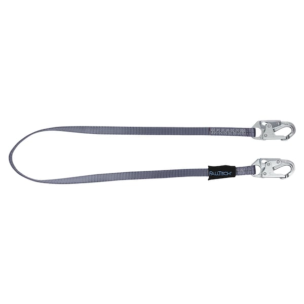 Falltech 8206 Falltech 6 ft RESTRAINT LANYARD, WEB WITH SNAP 8206 | Zoro