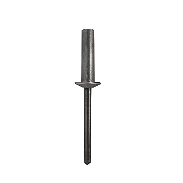 Stanley Engineered Fastening Blind Rivet, Dome Head, 0.125 in Dia., 0. ...