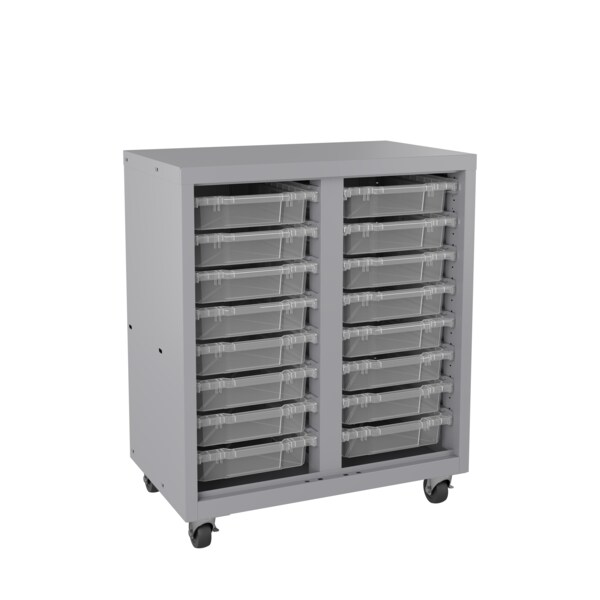 Space Solutions 22604 $347.20 Mobile Bin Storage Cabinet ...