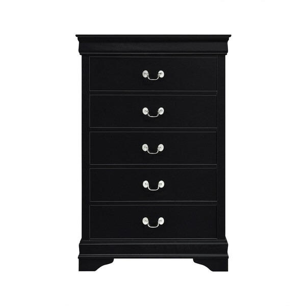 Homelegance Mayville Bedroom Chest, Black 2147BK-9 - main
