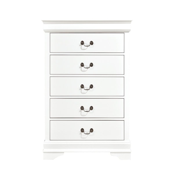 Homelegance Mayville Bedroom Chest, White 2147W-9 - main
