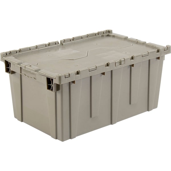 Global Industrial Distribution Container With Hinged Lid, 27-3/16x16-5 ...