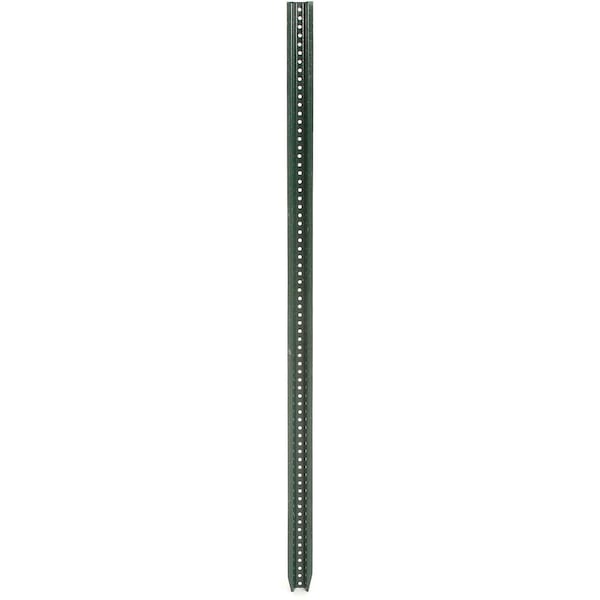 National Marker Co NMC Steel Sign Post - 48H P4GR | Zoro
