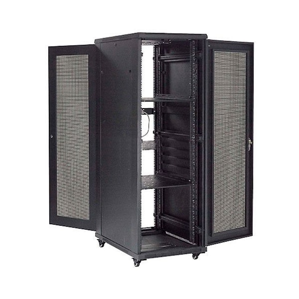 37u Threaded Rack Global Industrial 37U Network Server Data Rack Enclosure Cabinet with ...