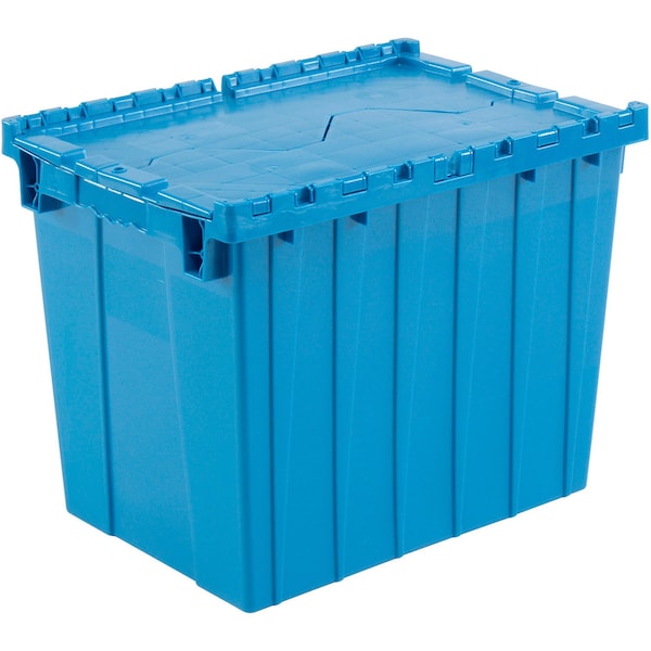 Global Industrial Distribution Container With Hinged Lid, 21-7/8x15-1 ...